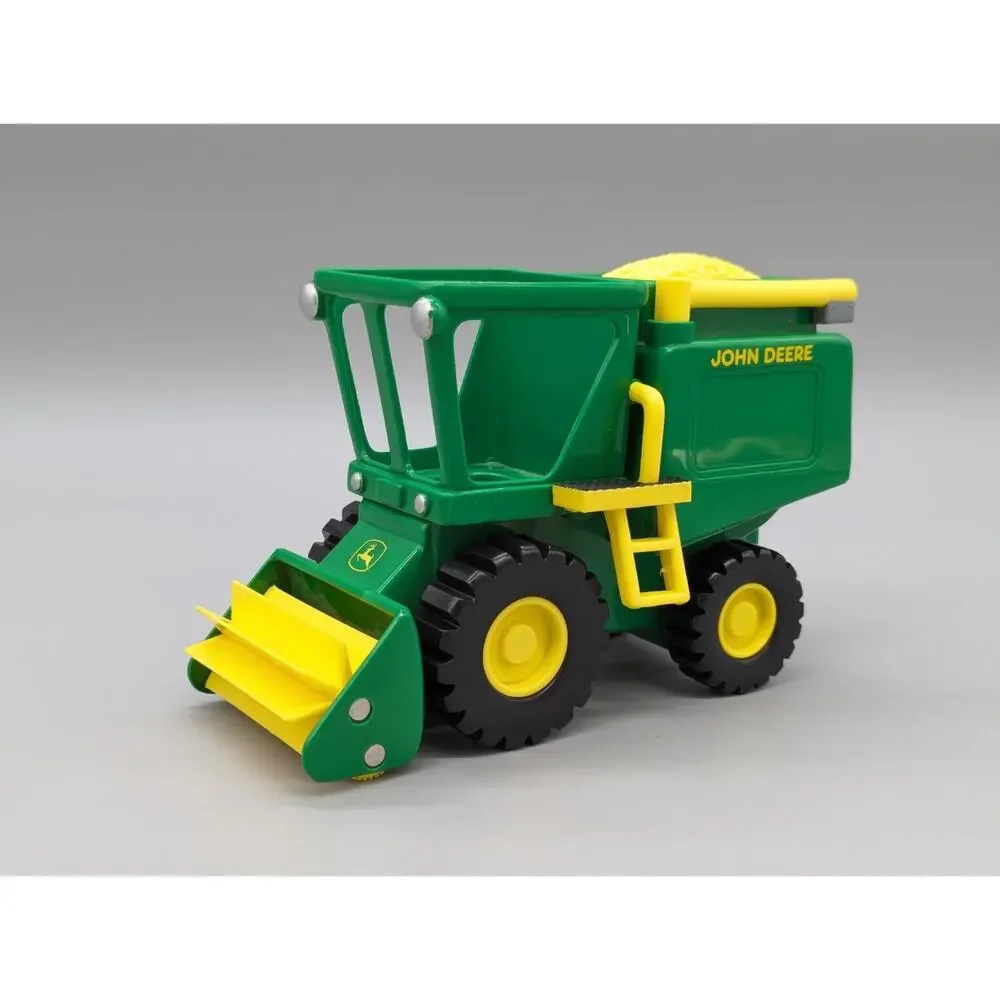 RC2 John Deere Tractor Corn Combine Harvester + ATV Gator + Farmer Toy Lot